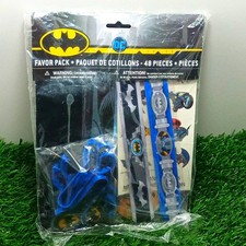 Usado, Batman Festa de Aniversário Favor DC Favors Pacote com 48 Suprimentos Peça Crianças Super-herói comprar usado  Enviando para Brazil