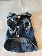 Dog jean jacket for sale  New Castle