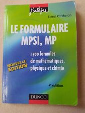 Formulaire mpsi 1500 d'occasion  Troyes