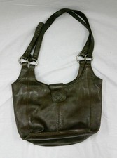 Clarks leather dark for sale  LONDON
