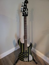 Baixo Washburn M-13. De propriedade de Frank Cavanaugh Of Filter. Pete Steele , usado comprar usado  Enviando para Brazil