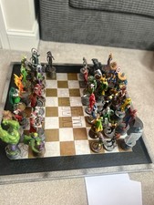 Marvel chess set for sale  BANBURY