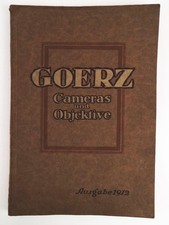 Goerz katalog cameras gebraucht kaufen Goerz katalog cameras gebraucht kaufen  Neugersdorf