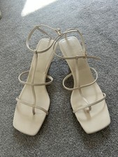Zara white gladiator for sale  BELPER