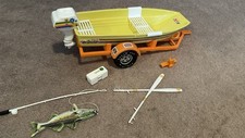 Usado, RARO Vintage 1973 Barbie Let's Go Fishing Boat Trailer Acessórios comprar usado  Enviando para Brazil