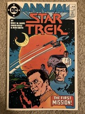 Star Trek Annual #1 DC Comics 1984 Primeira Missão Alto Grau comprar usado  Enviando para Brazil
