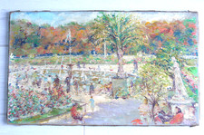 Tableau ancien hst d'occasion  Bonnières-sur-Seine