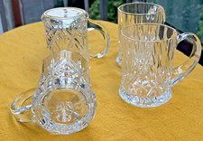 Four crystal glass for sale  LONDON