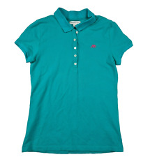 Camisa polo feminina Aeropostale A87 tamanho grande azul pique manga curta comprar usado  Enviando para Brazil