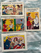 Comic postcards constance for sale  UK
