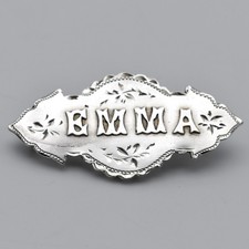 Victorian silver emma for sale  BROMSGROVE