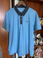 Nike Tenis Roger Federer RF 2009 Abierto de Francia Roland Garros Polo Talla L segunda mano  Embacar hacia Mexico