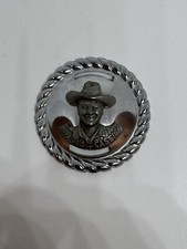 Antigo Hopalong Cassidy Western Fivela Cinto Concha Brinquedo Coldre Cowboy Distintivo Boyd  comprar usado  Enviando para Brazil