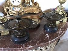 Paire cassolettes bronze d'occasion  Le Poiré-sur-Vie