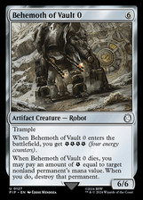 Mtg behemoth vault for sale  SHEFFIELD