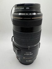 Usado, Lente de telefoto Canon EF 70-300mm f/4-5.6 IS USM – Estabilizada por imagem, foco nítido comprar usado  Enviando para Brazil
