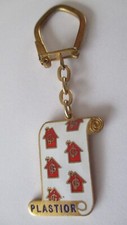 Keychain enamelled metal d'occasion  Expédié en Belgium