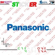 Adesivo sticker panasonic usato  Matera