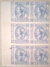 1863 prova filatelica usato  Uta