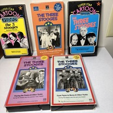 Lot vhs three for sale  Bridgeport
