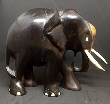 Sculpture éléphants ébène d'occasion  Fontaine