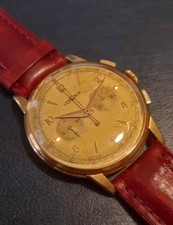 Lemania chronograph rose usato  Brescia