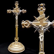 Crocifisso croce appoggio usato  Asti
