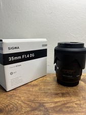 Sigma 35mm 1.4 d'occasion  Expédié en Belgium