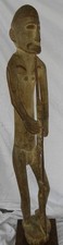 Usado, Grande Scultura in legno Figura maschile africana h cm 87 - splendida comprar usado Usado, Grande Scultura in legno Figura maschile africana h cm 87 - splendida comprar usado  Enviando para Brazil