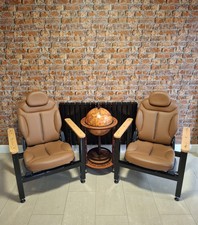 Arm chair leather for sale  BROXBURN