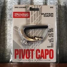 Capo pivô Dunlop DPCSC cetim cromado guitarra comprar usado  Enviando para Brazil