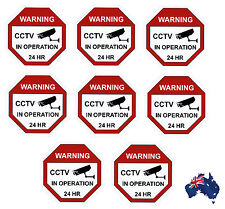 Cctv camera warning d'occasion  Expédié en Belgium