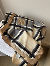 Large burberry silk for sale  LONDON