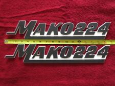 Mako boat emblems for sale  Seminole