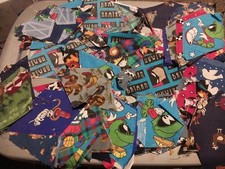 Usado, Lote K peças de sucata de tecido de algodão desenhos multicoloridos comprar usado  Enviando para Brazil