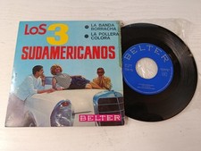 Usado, Los 3 Sudamericanos La Banda Borracha (1966 Belter) - Single Vinilo 7" VG/VG comprar usado  Enviando para Brazil