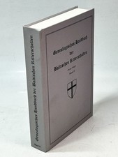 Genealogisches handbuch den gebraucht kaufen  Delitzsch
