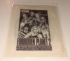 Usado, BRIAN BOLLAND FORBIDDEN PLANET LONDON very rare original vintage paper-bag 1979 comprar usado  Enviando para Brazil