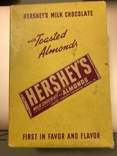 Vintage 1968 Hershey’s CAIXA Chocolate ao Leite com Amêndoa - Boa Forma comprar usado  Enviando para Brazil