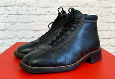 Botas italianas Tonino Caccin feitas à mão couro azul marinho tamanho EUA: 6,5 / UE: 40 comprar usado  Enviando para Brazil