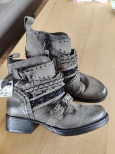 Mjus leder stiefelette gebraucht kaufen  Neusäß