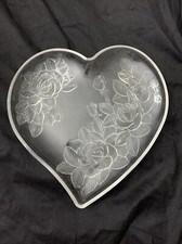 Heart shaped glass for sale  Suffern