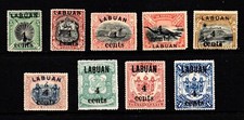 Borneo labuan 1904 for sale  UK