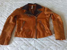 Italy designer lederjacke gebraucht kaufen  Worms