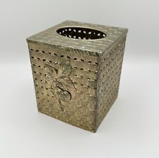 brass tissue box cover for sale  Morrisville