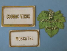 Etiquettes anciennes moscatel d'occasion  Chécy
