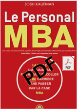 Le Personal MBA, Josh Kaufman (dematerialized, in french) na sprzedaż  Wysyłka do Poland
