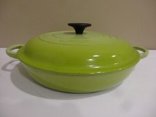 Caçarola Le Creuset Buffet # 26 10,5" verde limão ferro fundido comprar usado  Enviando para Brazil
