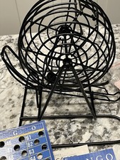Metal bingo cage for sale  Chester