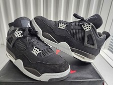 Nike Air Jordan 4 Retro SE Lona Preta - Preto/Branco/Vermelho Fogo/Cinza - Tamanho 12M comprar usado Nike Air Jordan 4 Retro SE Lona Preta - Preto/Branco/Vermelho Fogo/Cinza - Tamanho 12M comprar usado  Enviando para Brazil